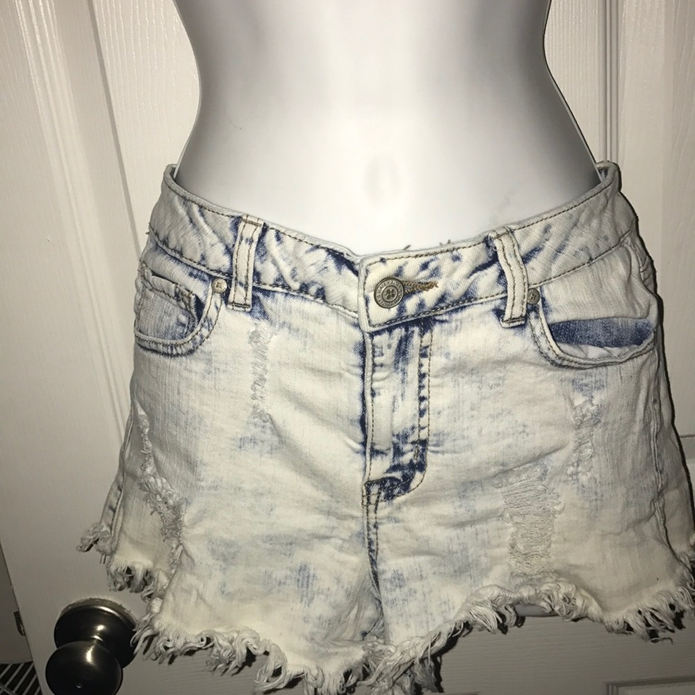 Altar'd state jean shorts